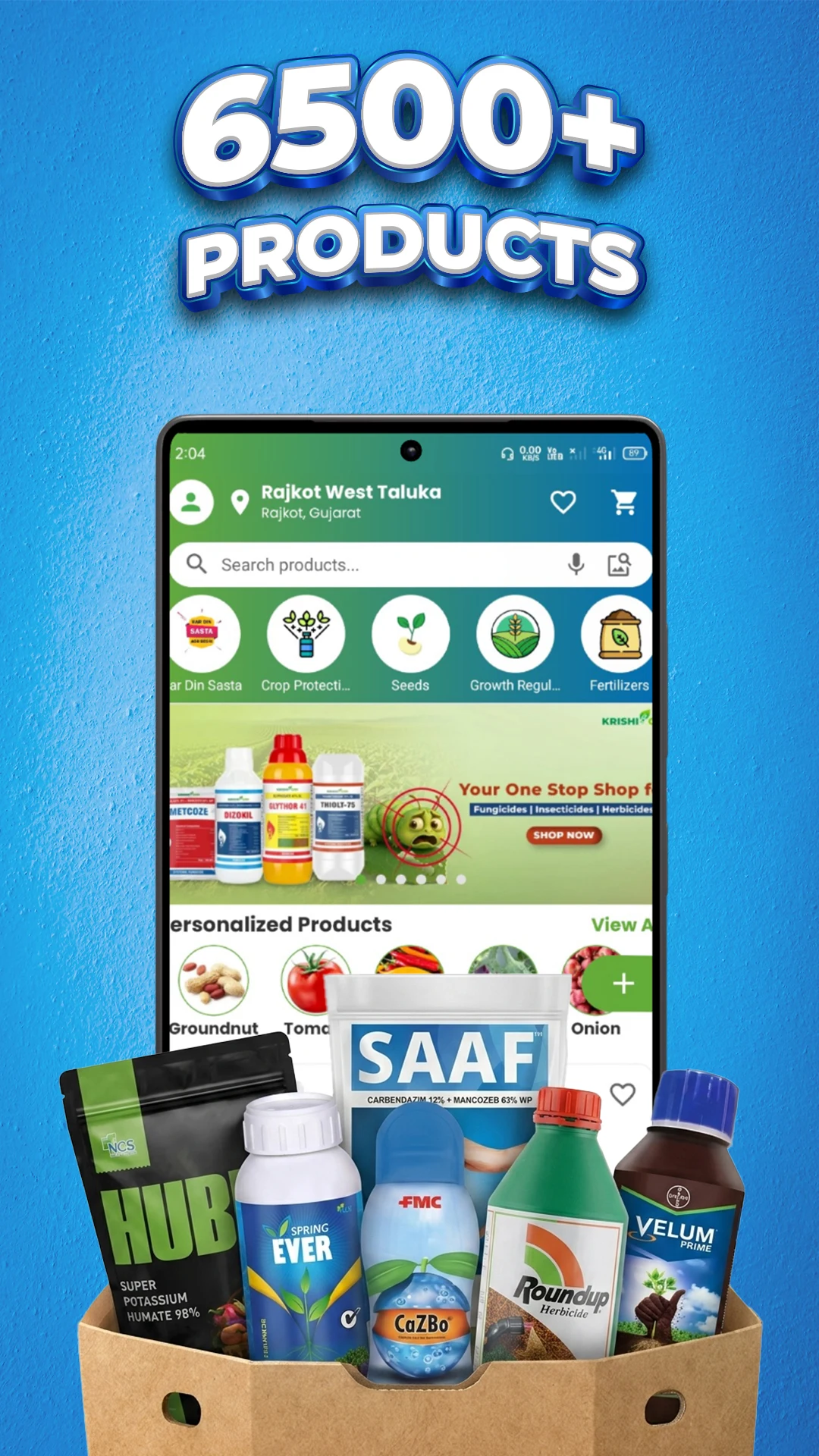 AgriBegri Kisan Krishi App screenshot